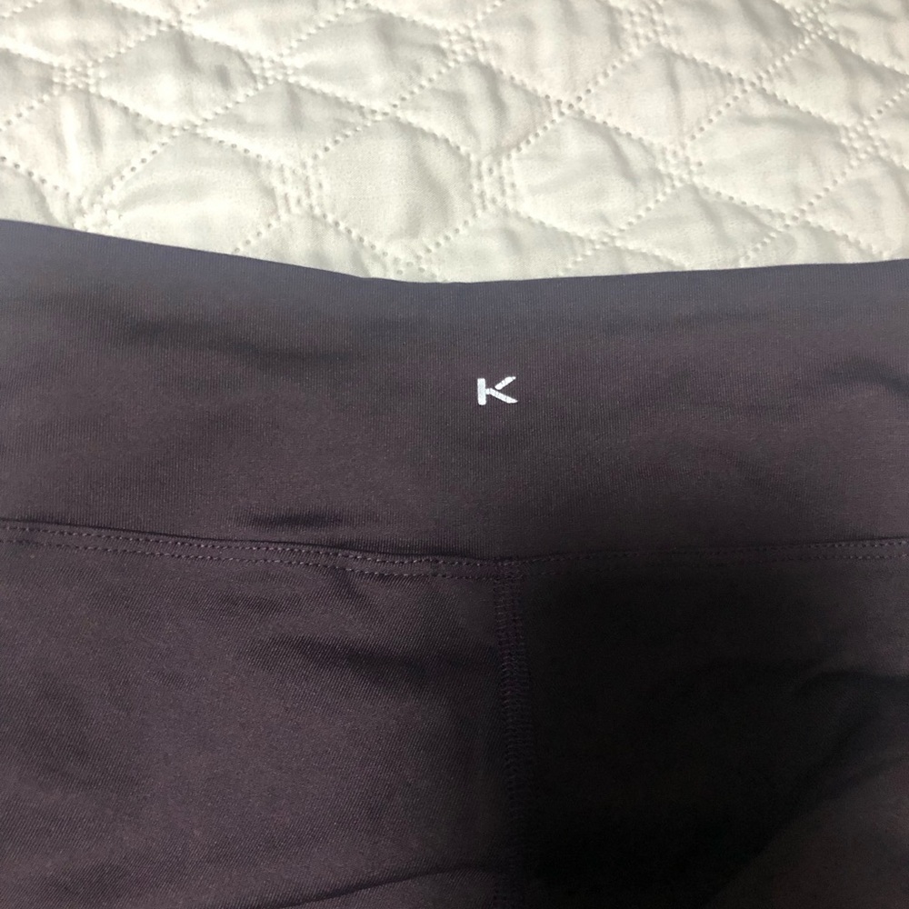 Koral Forge High Rise Legging in Dark Plum and Black - Picture 7 of 7